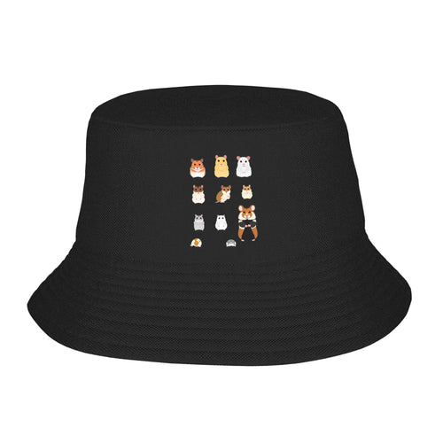 Syrian Hamster Breeds Cute Outdoor Fishing Bucket Hat