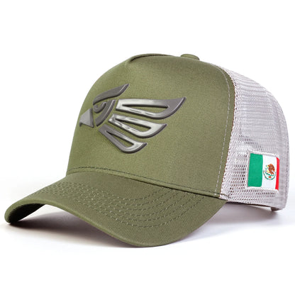 Unisex Mexican Eagle Label Adjustable Baseball Cap