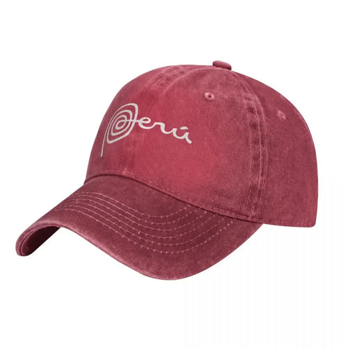 Unisex Marca Peru Logo Baseball Cap