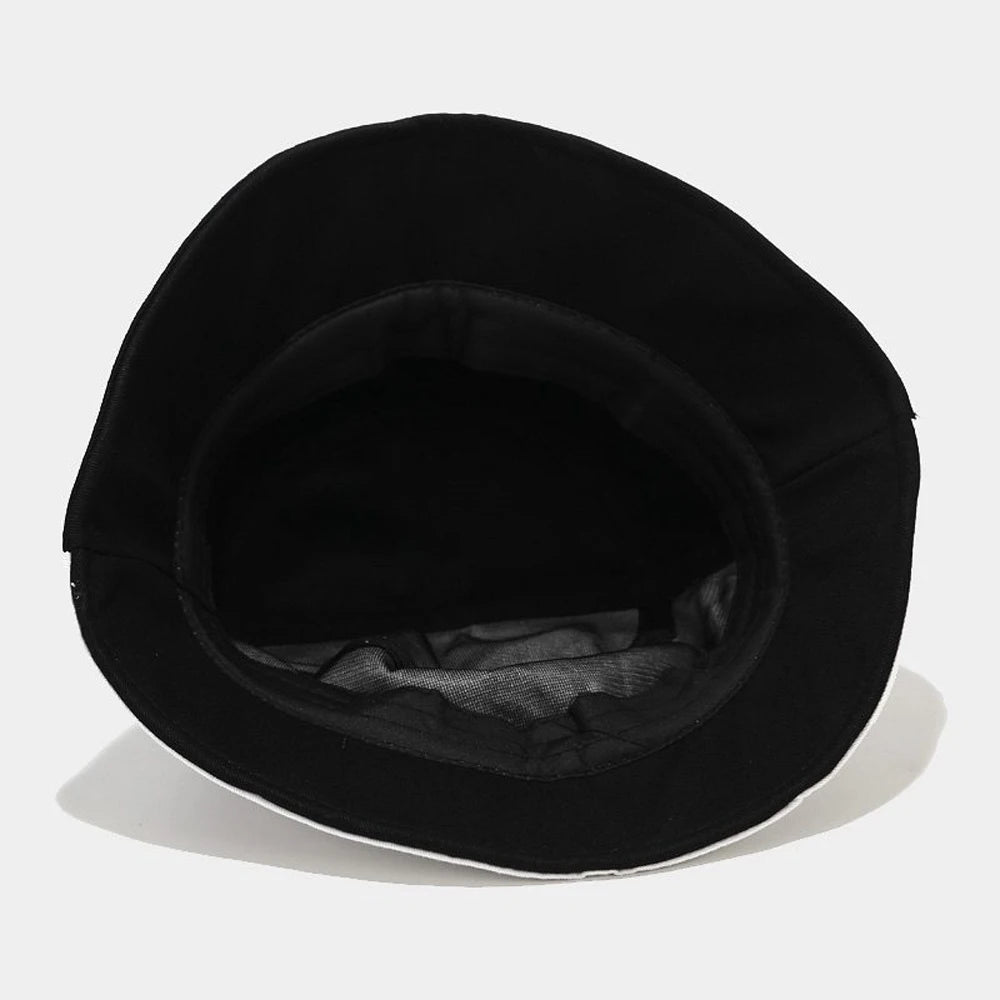 Patchwork Graffiti Cotton Bucket Hat