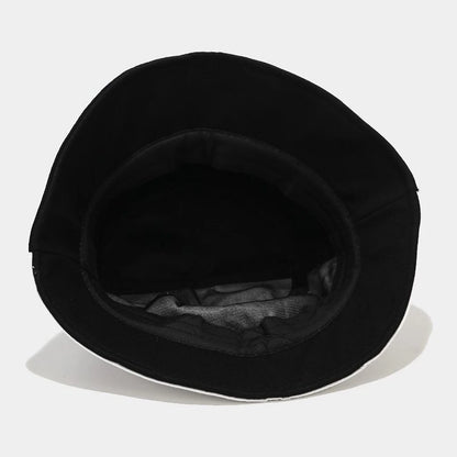 Patchwork Graffiti Cotton Bucket Hat