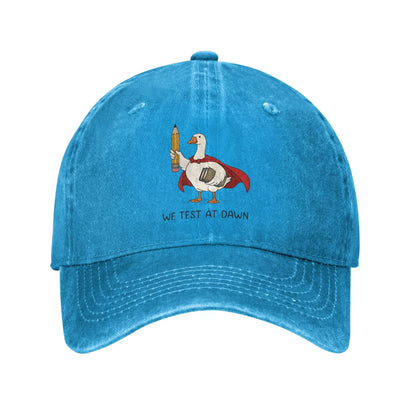 We Test At Dawn Adjustable Snapback Baseball Cap