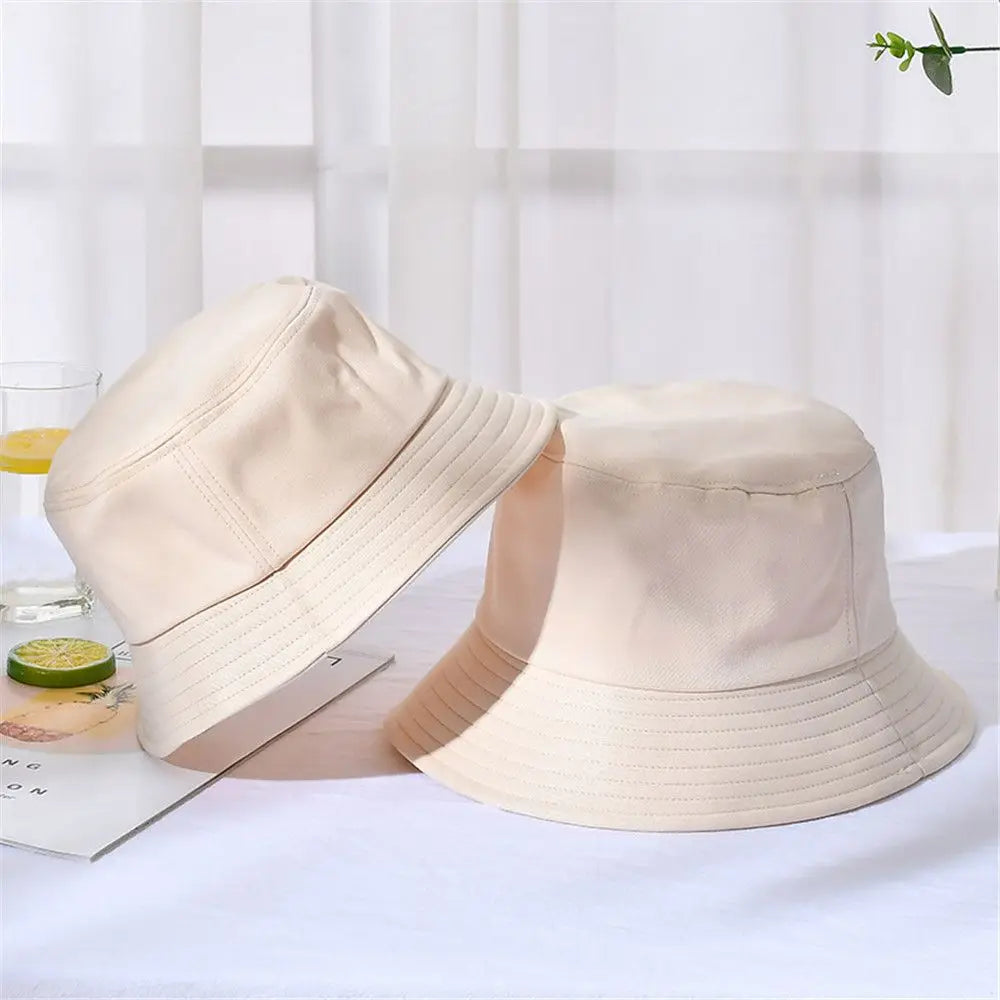 Hat Pure Color Fishing Hunting Cap Men Basin Chapeau Beach Cap
