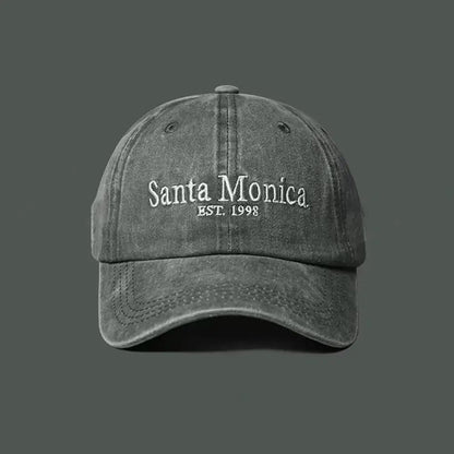 Face Slimming Letter Embroidered Baseball Cap