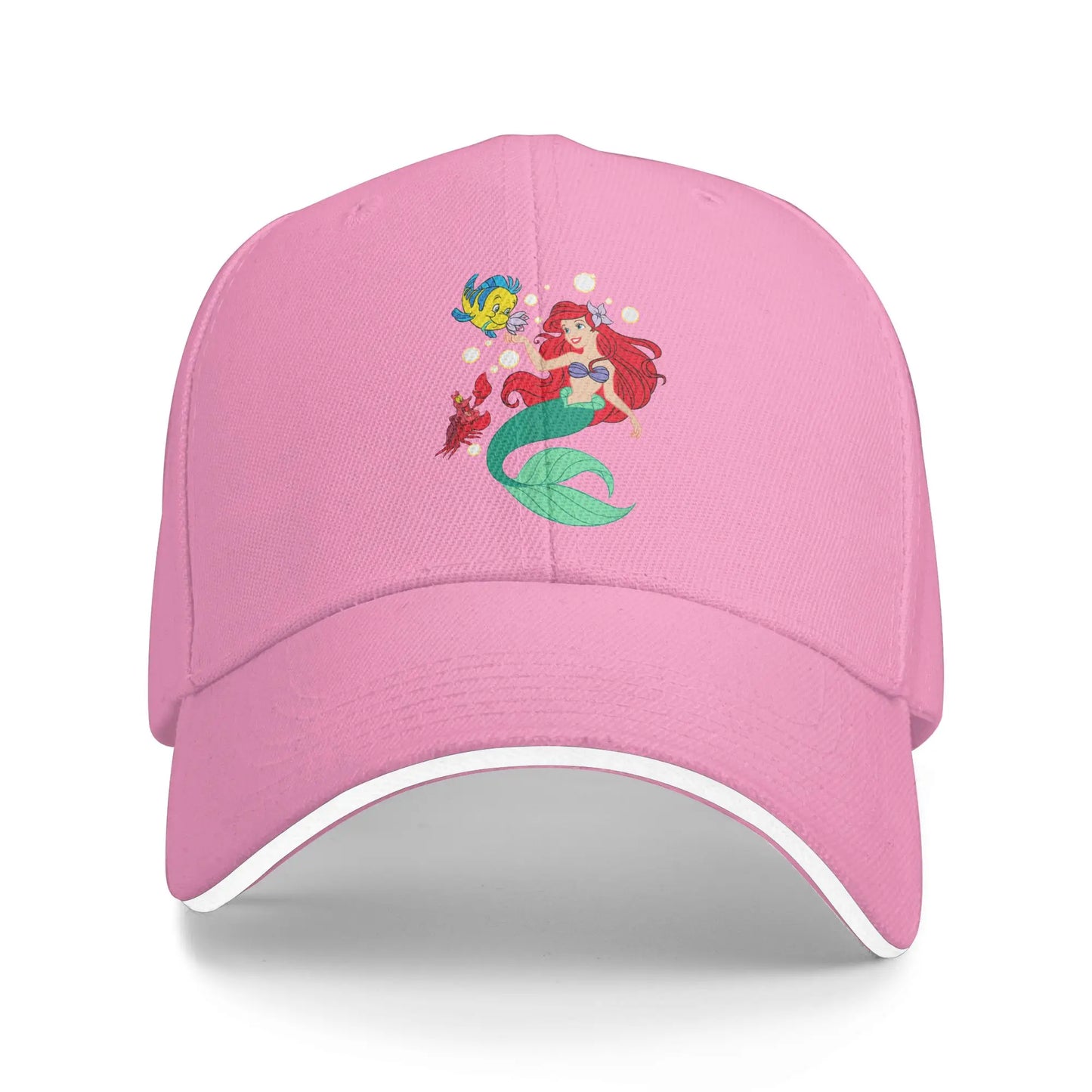 Little Mermaid Ariel Friends Y2K Baseball Cap