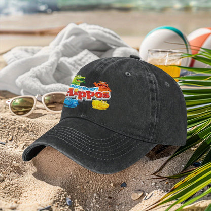 Hungry Veggie Geometric Retro Snapback Cap