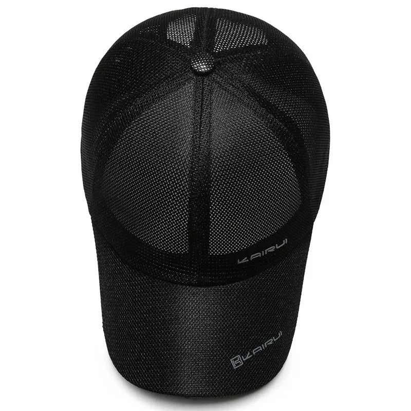Breathable Mesh Camo Snapback Baseball Cap
