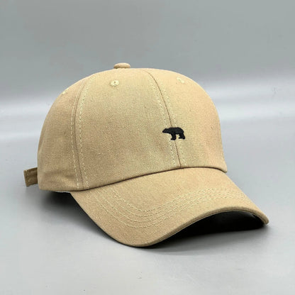 Polar Bear Embroidery Baseball Cap