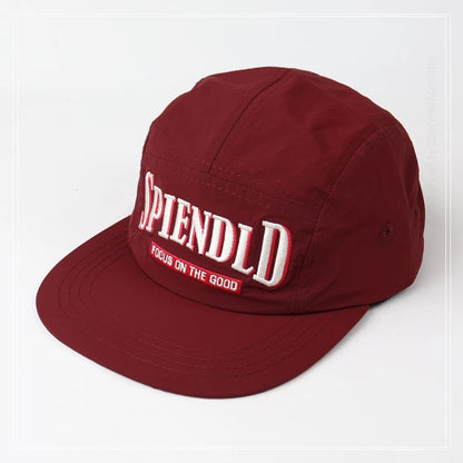 Flat Brim Embroidered Sun Protection Snapback Cap