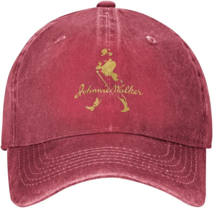 Isila Johnnie Music Washed Denim Baseball Cap