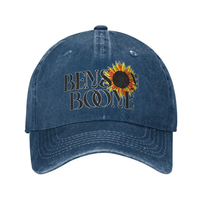 Benson Boone Vintage Distressed Denim Baseball Cap