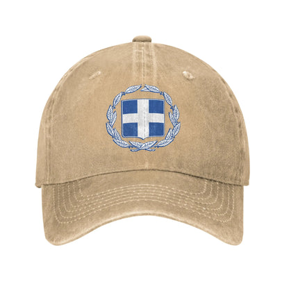 Coat Of Arms Greece Casual Trucker Baseball Cap