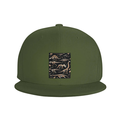 Dinosaur Fossil Halloween Graphic Snapback Cap
