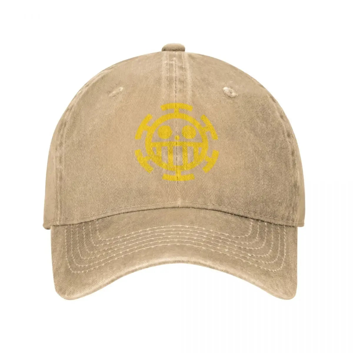 Skull One Piece Anime Vintage Baseball Cap