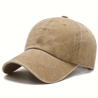 Men Women Unisex Baseball Cap Adjustable Solid Color Casual Hat