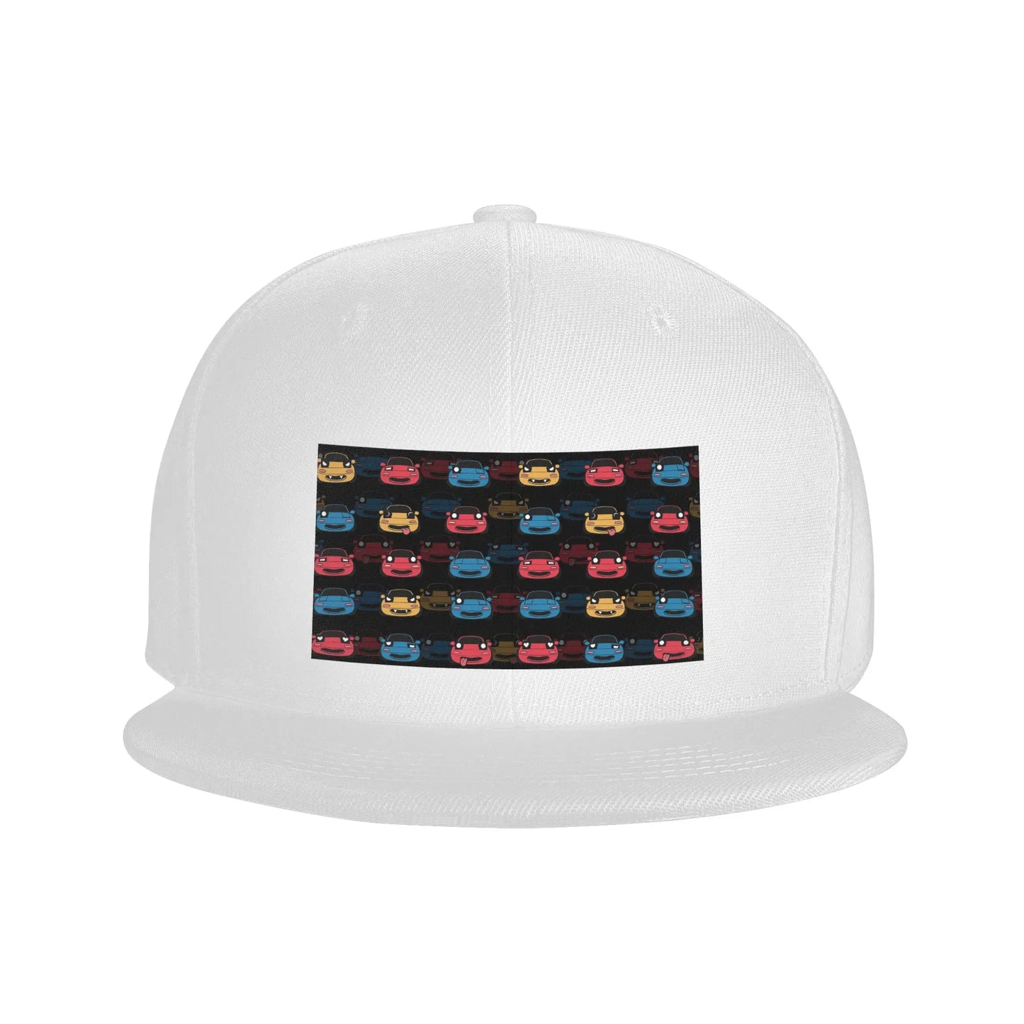 Cute Miata Face Casual Outdoor Snapback Cap