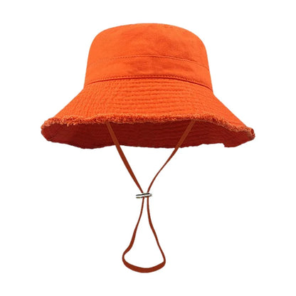 Women's Foldable Retro Travel Fisherman Bucket Hat