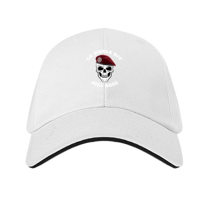 The Devil Laughs With Us Designer Visor Baseball Hat