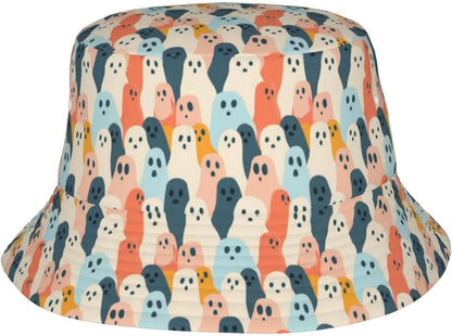 Funny Ghost Halloween Party Bucket Hat
