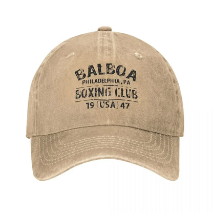 Vintage Balboa Boxing Club Washed Baseball Cap