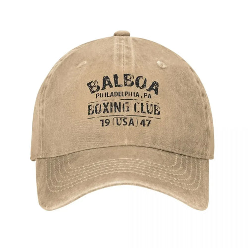 Vintage Balboa Boxing Club Washed Baseball Cap