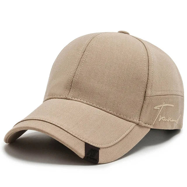 Solid Cotton Baseball Cap