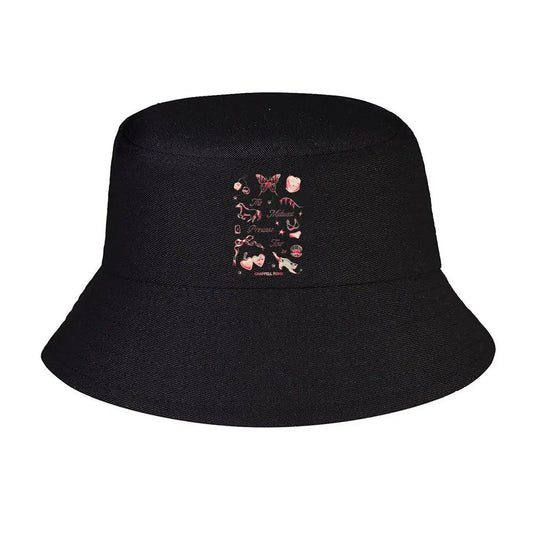 Chappell Roan Midwest Princess Coquette Pattern Bucket Hat