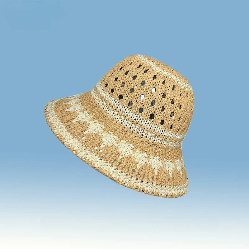 Korean Handmade Versatile Niche Design Bucket Hat