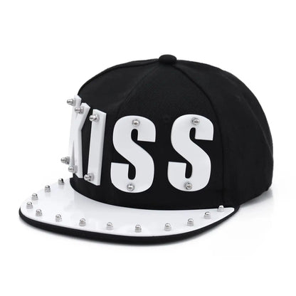 Unisex Heavy Letter Sequin Hip-Hop Cap