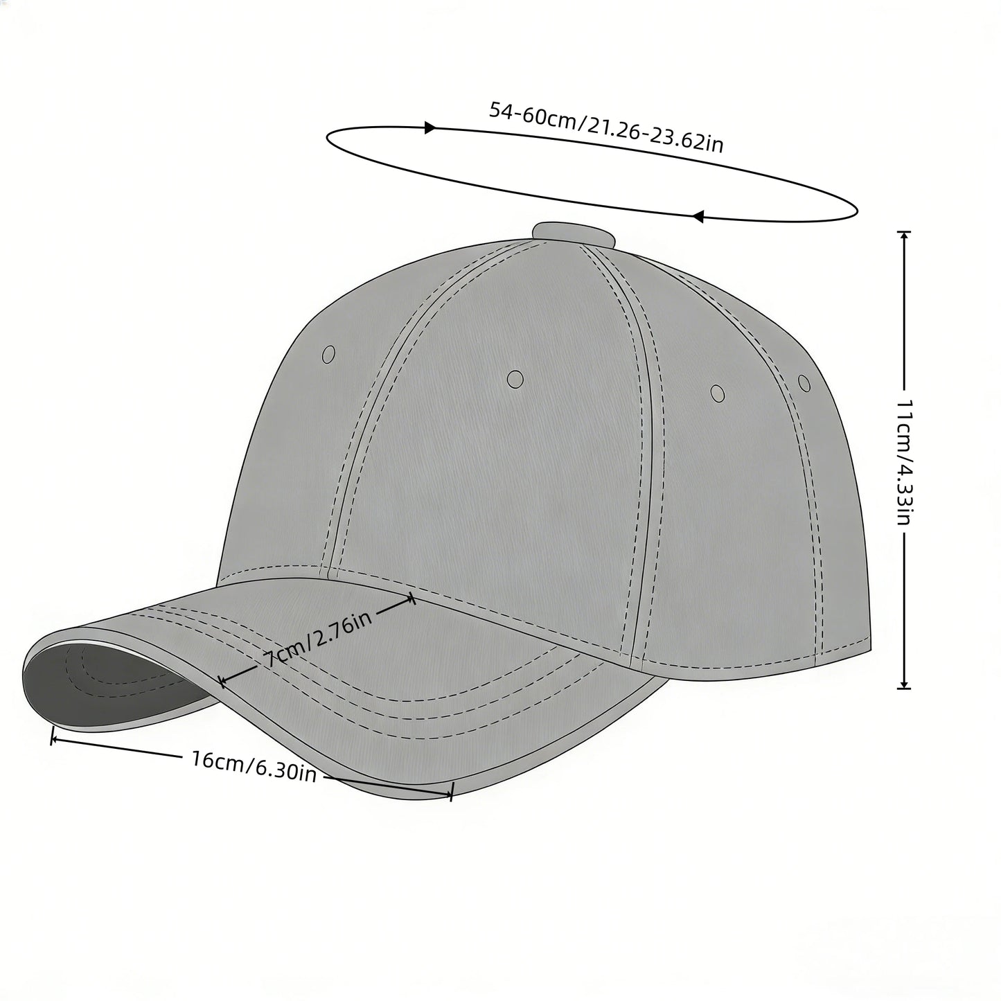 Camel Print Washed Baseball Cap