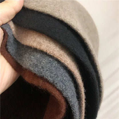 Japanese Wool Vintage Warm Bucket Hat