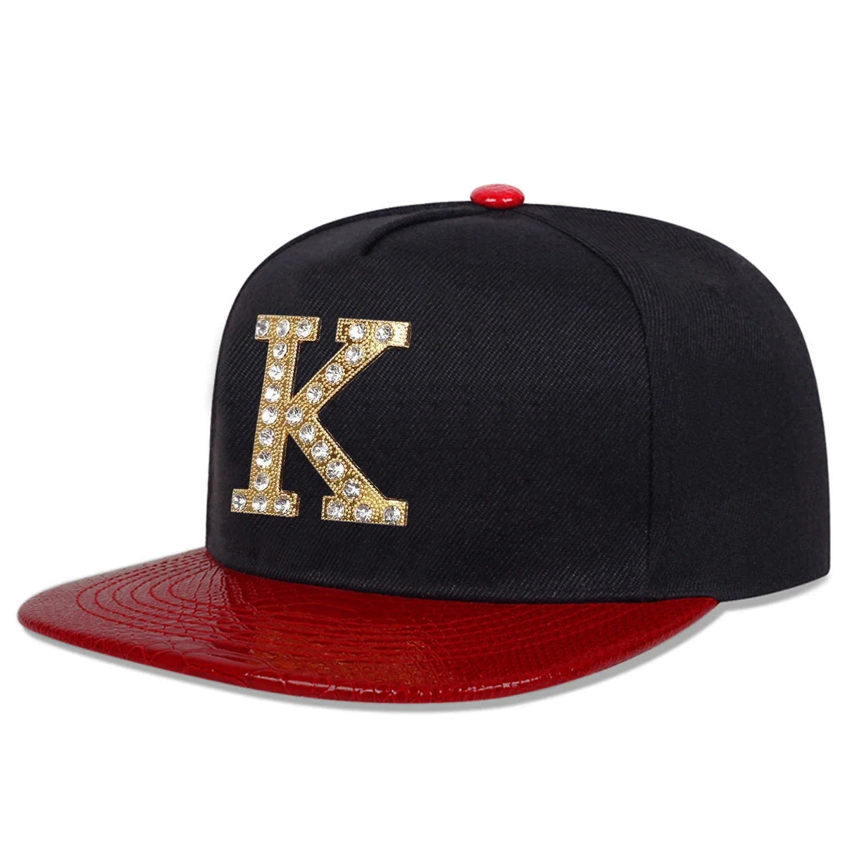 Unisex Diamond K Letter Label Hip-hop Hats