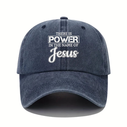 There Is Power In Jesus Baseball Cap