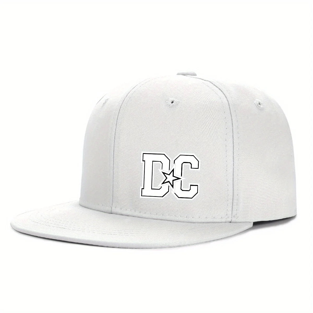 Unisex Letter Print Hip Hop Snapback Cap