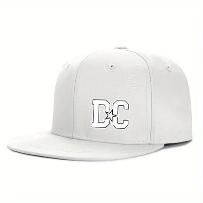 Unisex Letter Print Hip Hop Snapback Cap