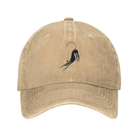 Bowdown Hound Denim Adjustable Outdoor Baseball Cap