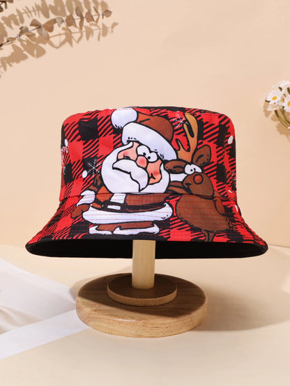 Santa Claus Christmas Fisherman Hat