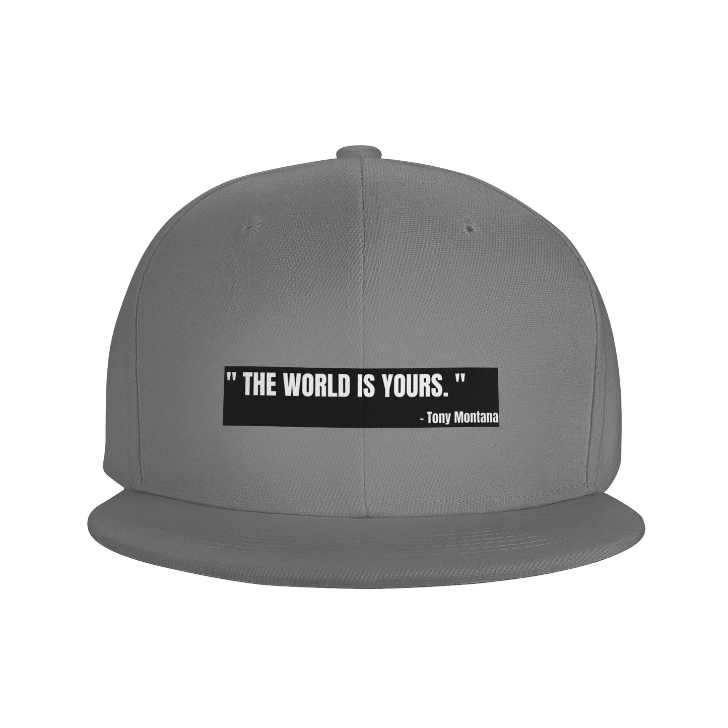 Scarface Tony Montana World Yours Snapback Cap
