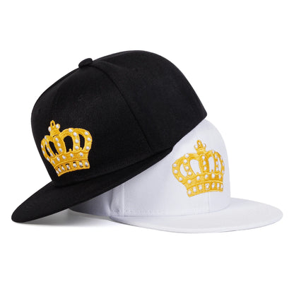 Children Crown Embroidery Baseball Caps