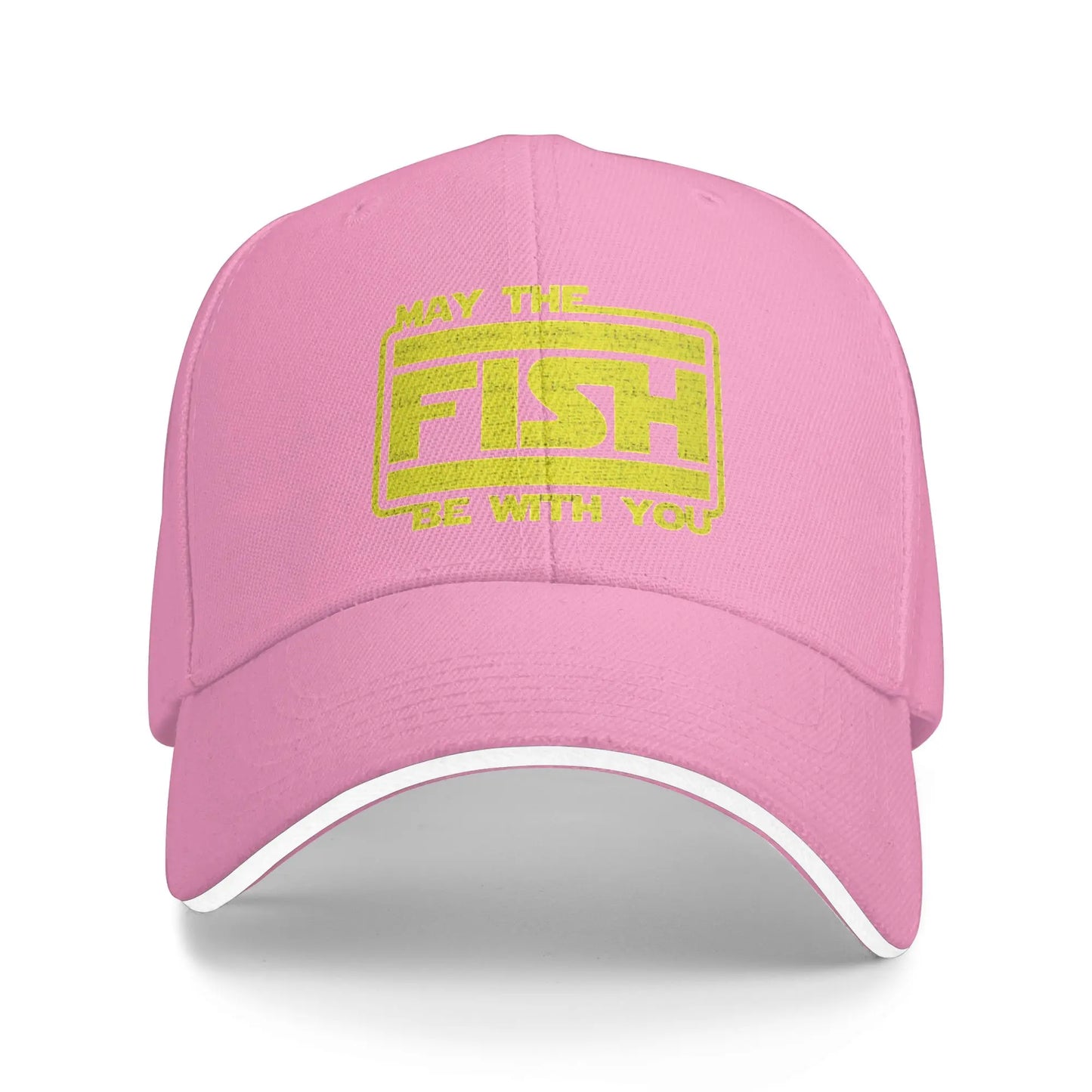 May The Fish Be With You Fishing Baseball Cap
