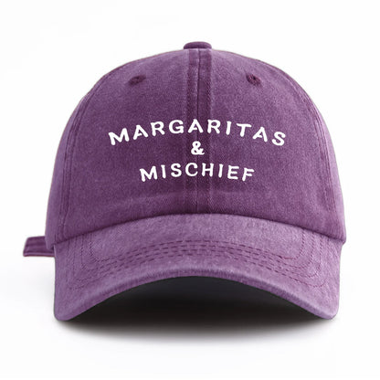 MM Print Washed Baseball Cap