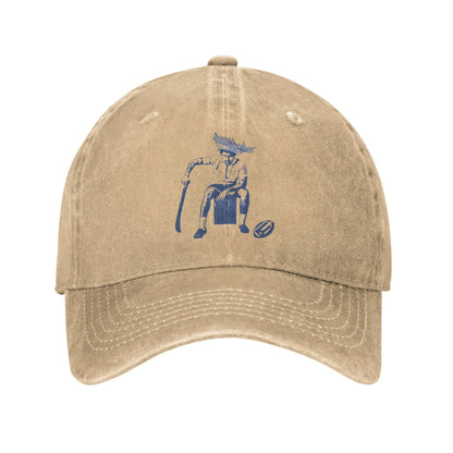 DTMF B Bads Bunny Vintage Washed Hip Hop Baseball Cap