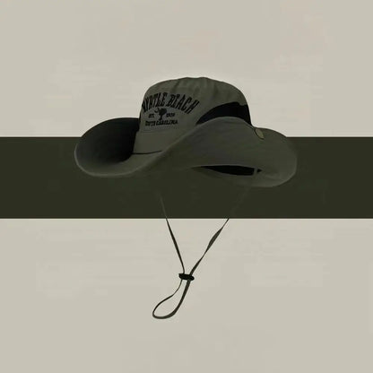 Large Brim Sun Protective Outdoor Bucket Hat