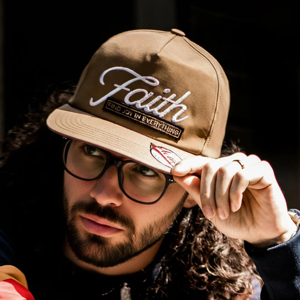 Maden Vintage Embroidered Letter Streetwear Snapback Cap