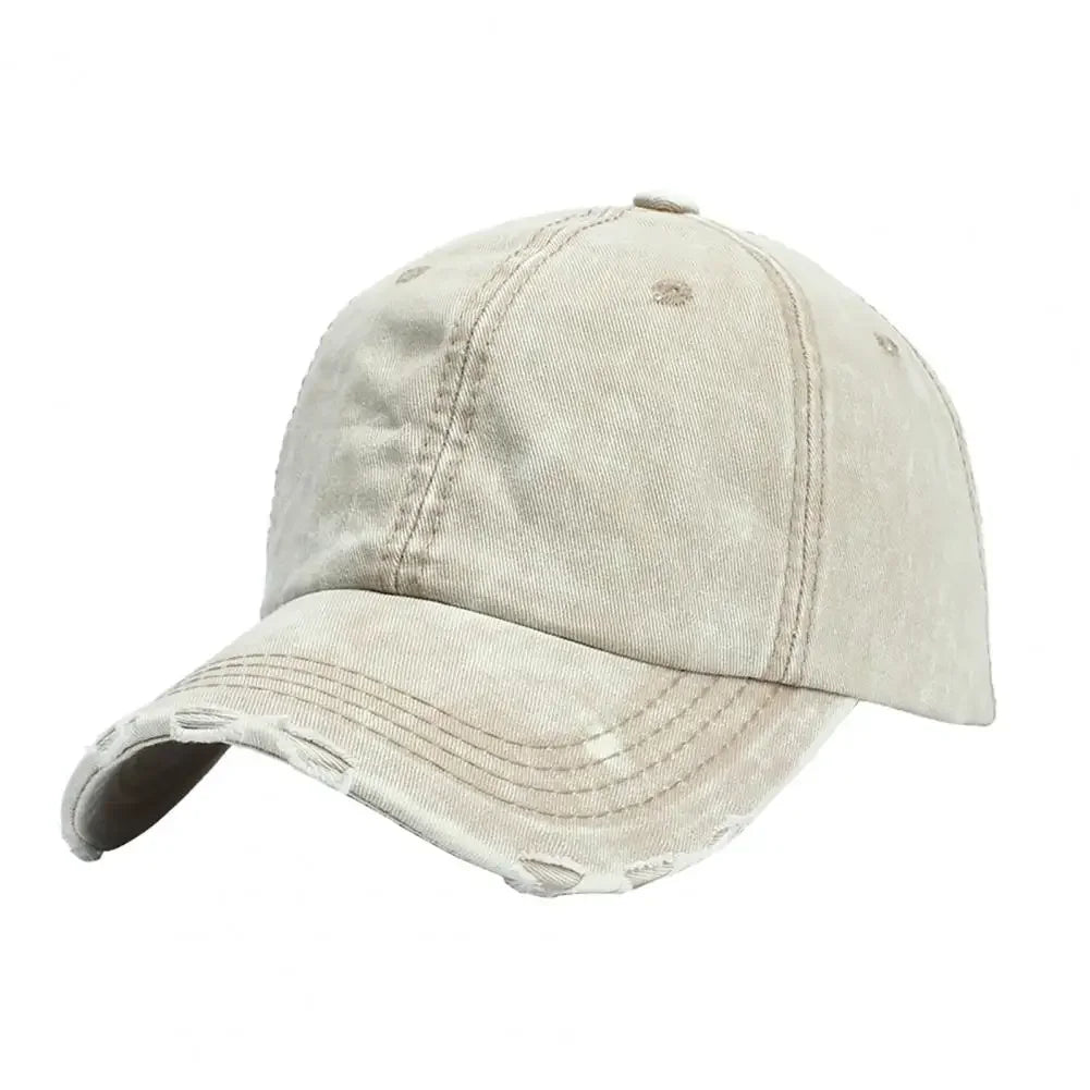 Vintage Washed Tie Dye Baseball Cap