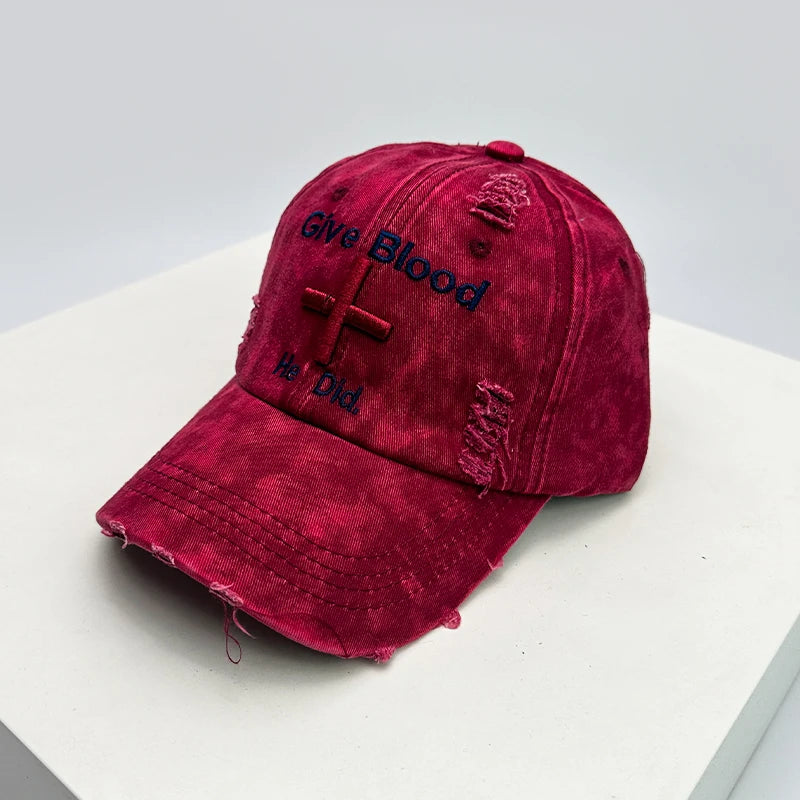 American Vintage Broken Letter Baseball Cap