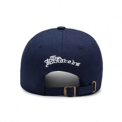 Rose Letter Embroidered Spring Baseball Cap