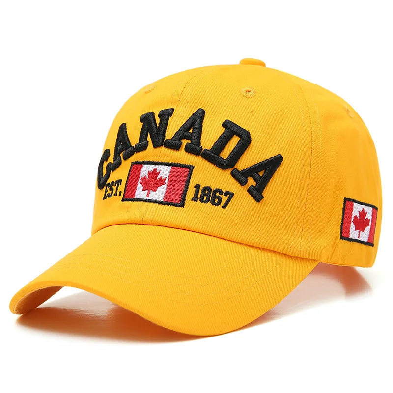 Canada Letter Hip Hop Snapback Cap
