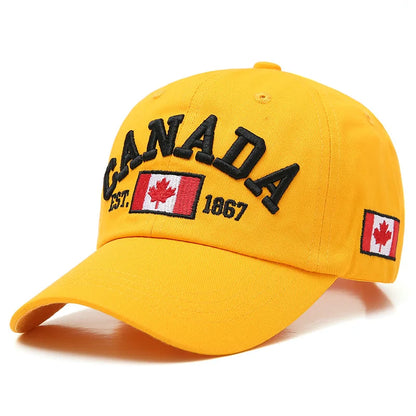 Canada Letter Hip Hop Snapback Cap