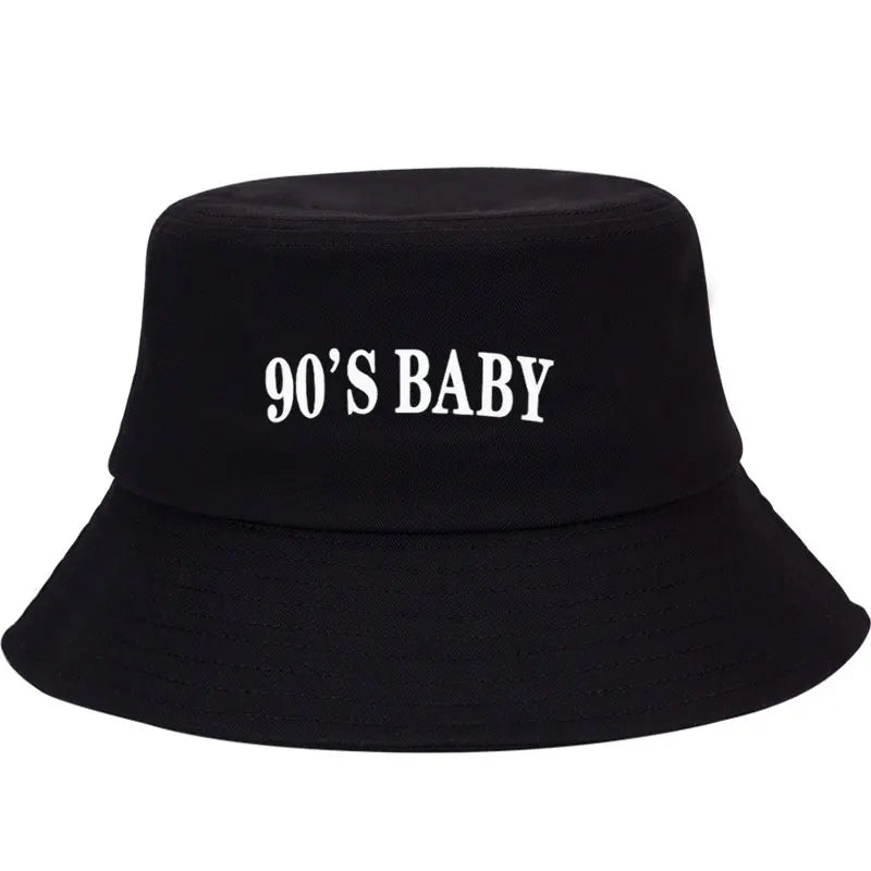 Number Print Cotton Bucket Hat